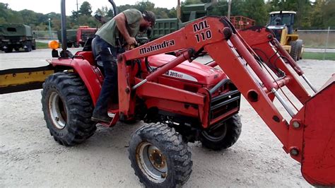 Mahindra Hst X Tractor With Loader C C Equipment Youtube