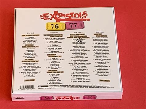Sex Pistols Cd Box Set Tienda De Discos Y Vinilos Online Discos Deluxe