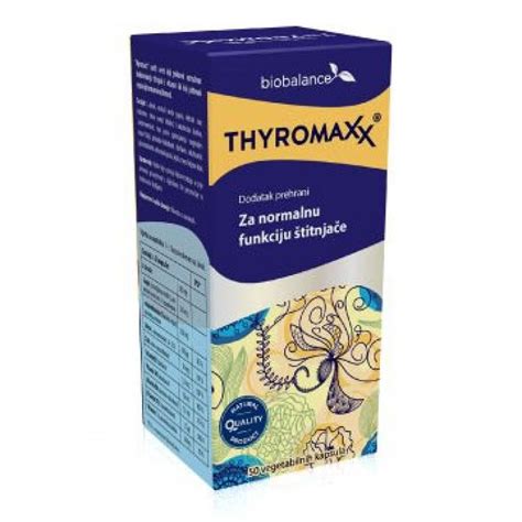 Thyromaxx Kapsule Ljekarne Plantak