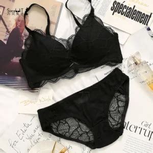 Customized Gm Sexy Lace Lingerie Set Push Up Bra And Brief Suits China Lingerie Set And