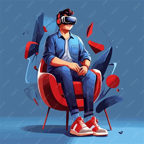 Premium Vector | Vr visionary vector vr design mastery