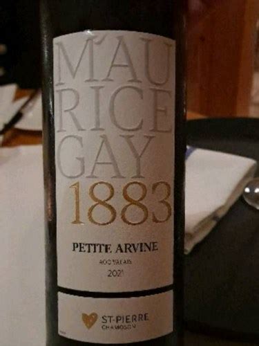 Cave St Pierre Maurice Gay 1883 Petite Arvine Vivino US