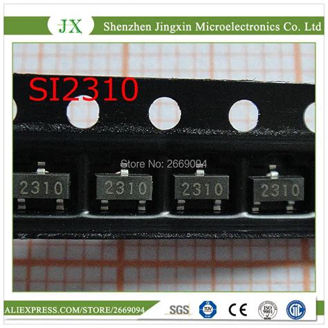 50PCS SI2310 SI2310DS SI2310BDS SOT23 Original authentic and new Free ...