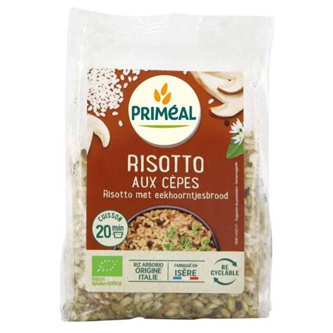 RISOTTO AUX CEPES 300G PRIMEAL Acheter Sur EtiketBio Eu