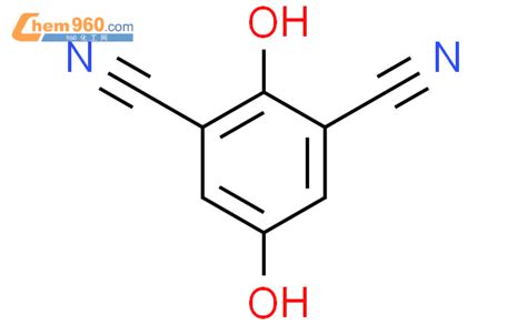 4655 71 4 1 3 Benzenedicarbonitrile 2 5 dihydroxy 化学式结构式分子式mol