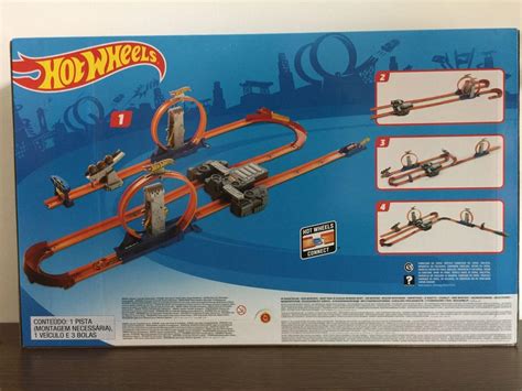 Hot Wheels Track Builder Total Turbo Takeover Track Set