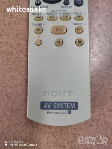 SONY RM-AAU002 , Дистанционно за аудио системи в Аудиосистеми в гр ...