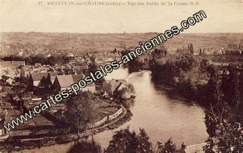 Cartes Postales Anciennes France Centre Indre ARGENTON SUR