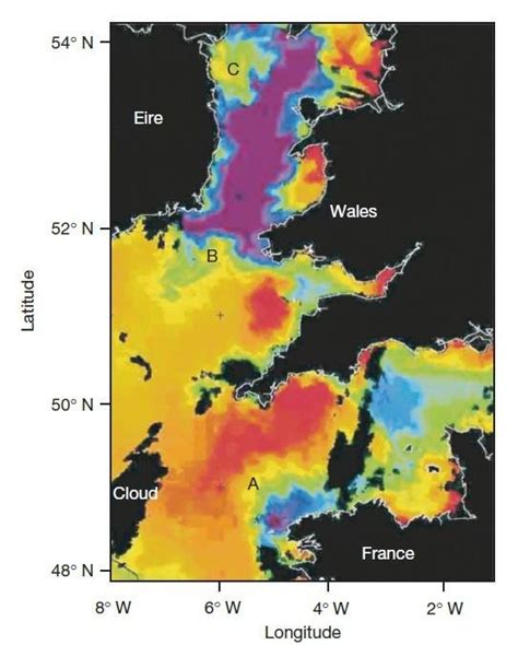 SST image from the advanced very high resolution radiometer (AVHRR ...