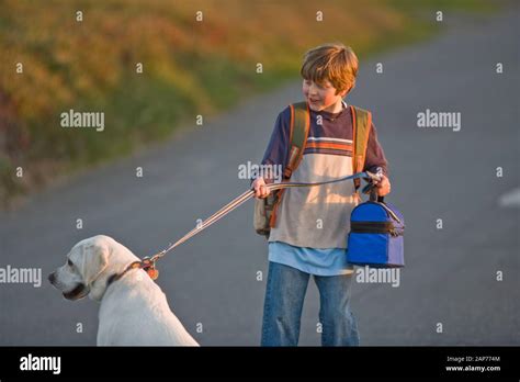 Boy Walking Home From School Hi Res Stock Photography And Images Alamy