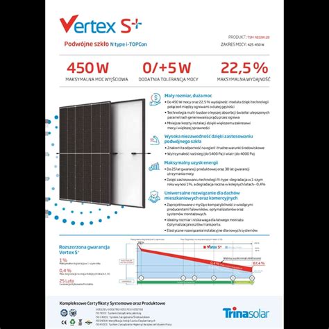 Trina M Dulo Fotovoltaico Painel Fotovoltaico Wp Vertex S Tsm