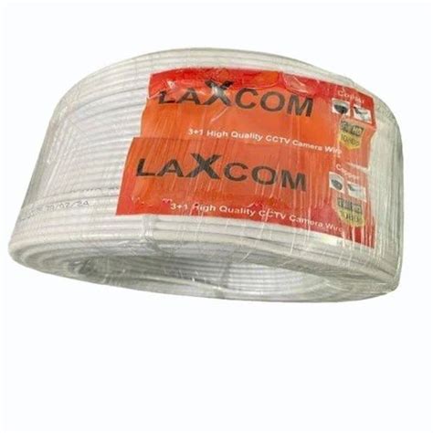 laxcom high quality cctv camera wire  rs roll   delhi