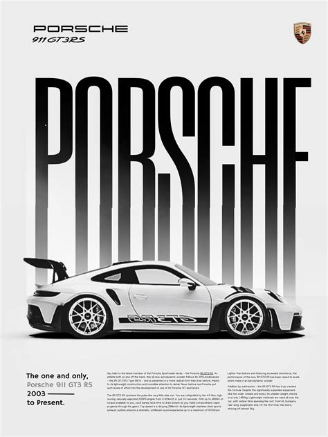 Porsche 911 GT3 RS Poster :: Behance