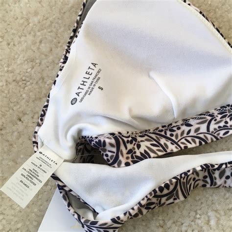 Athleta Swim Athleta Aqualuxe Batik Bikini Top Poshmark