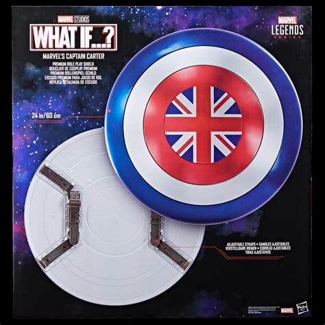 Captain Carter Premium Shield Replica Cm What If Marvel Legends