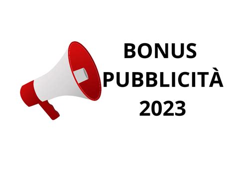 Bonus Pubblicità 2023 Cosa Cambia Sodip