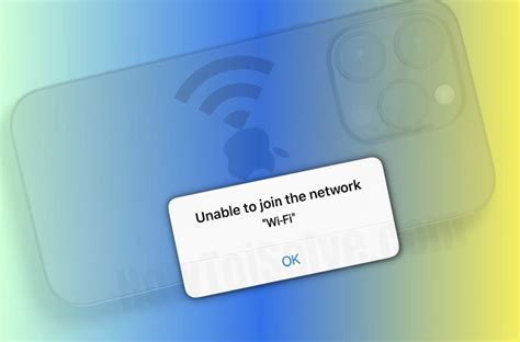 Cómo solucionar la imposibilidad de unirse a la red WiFi en iPhone iOS