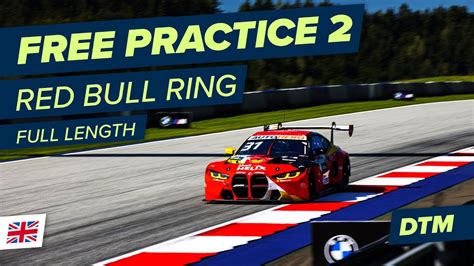 Re Live Dtm Free Practice Red Bull Ring Dtm Youtube