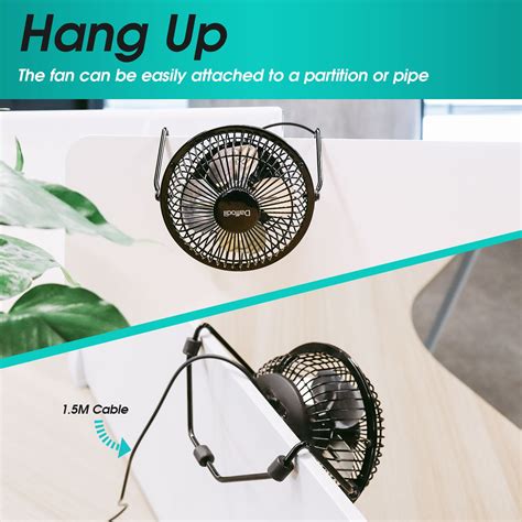 Usb Desk Fan Lightweight Summer Cooling Daffodil Ufn100 Idaffodil