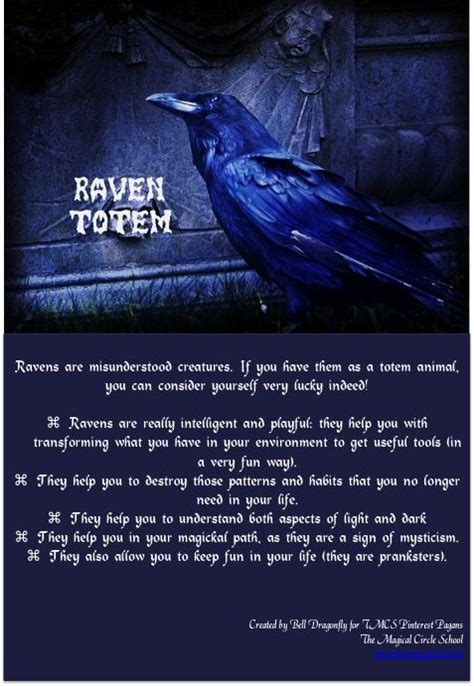 Your Animal Spirit Guidetotem For January 25th Is The Raven Witches
