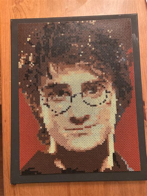 Harry Potter Perler Bead Art Etsy