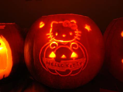 Hello Kitty Pumpkin Carving 3 By Katrivsor On Deviantart