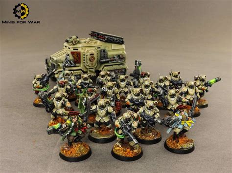 40k Astra Militarum Reinforcements Minis For War Painting Studio