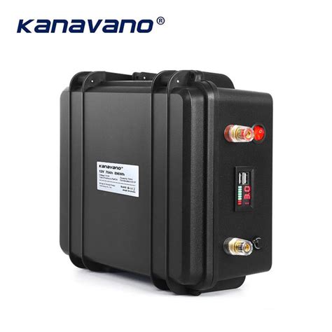 Kanavano Аккумуляторная батарейка, 12 В, 70000 мАч, 1 шт - купить с ...