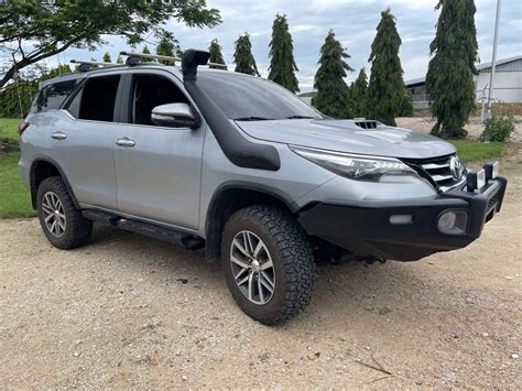 Estribos Planos Fortuner 2015 ON Rudo4x4