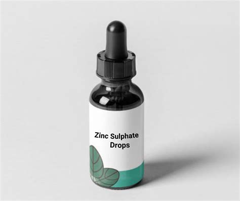 Zinc Sulphate Drops - Herbs Online Shop Australia