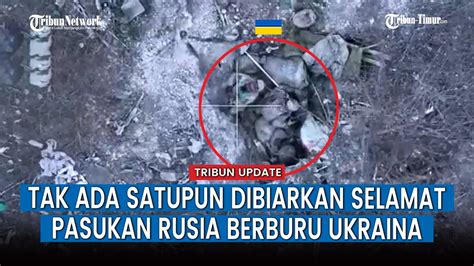 Drone Penyerang Rusia Hujani Posisi Ukraina Dengan Rentetan Granat