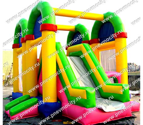Надувной игровой комплекс "Детство" - купить за 198 600.00Р в Пневмо-Сити