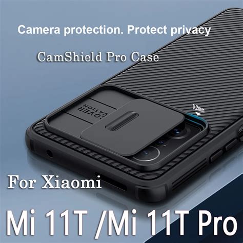 Para Xiaomi T Pro Caso Nillkin Camshield Pro Prova De Poeira Slide