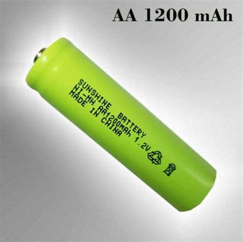 AA Ni MH 1200mAh 1 2V Akku für SOLAR Leuchten Lampen Mignon Akkus