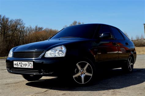 Черная Лада Приора хэтчбек (Lada Priora) 60 фото — LadaBlack.Ru