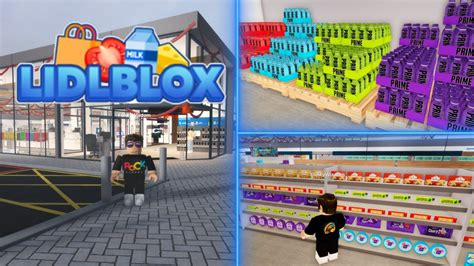 Roblox Lidl Shopping At Lidlblox Youtube