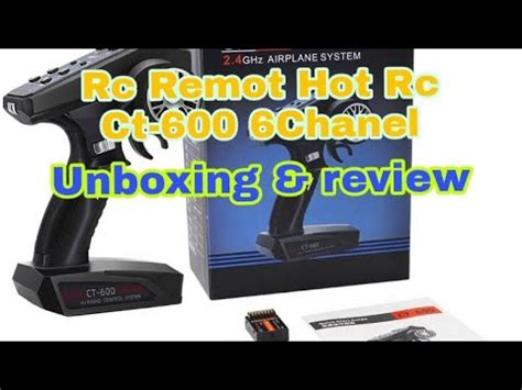 Unboxing Review Remot Hot Rc Ct Chanel YouTube