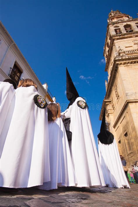 Semana Santa semana Santa En Córdoba España Foto editorial Imagen