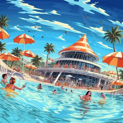 Premium Photo Bikini Cartoon