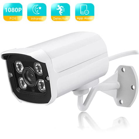 BESDER 1080P 960P POE Camera Outdoor IP Camera PoE Wide Angle 2 8mm