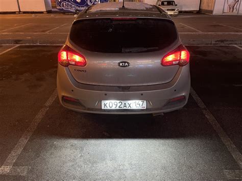 Фонари подсветки гос.номера с Али — KIA Ceed (2G), 1,6 л, 2013 года ...
