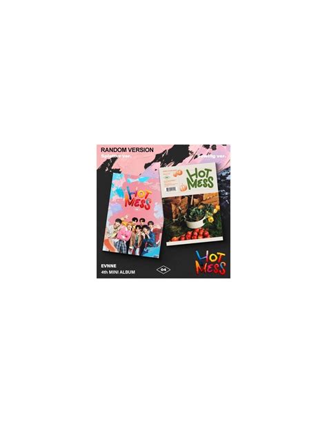 Evnne Th Mini Album Hot Mess Random Ver Cd Poster Kpoptown