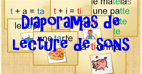 IpotÂme TÂme Lecture Code Cycle 2 Diaporamas De Lecture Des Sons