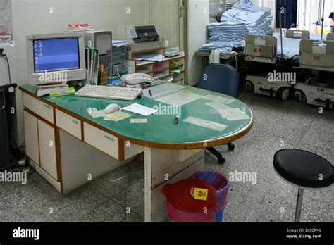 Hualien MAY 8 Interior View Of A Clinics Room In Tzu Chi Hospital On