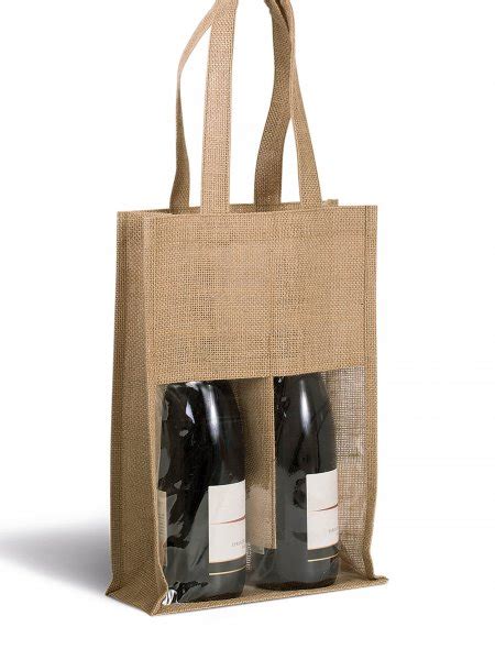 Sac Porte Bouteilles En Jute Personnalisable Ki Mistertee Fr