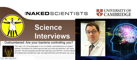 BBC And ABC Broadcast John Cryan S Interview With The Naked Scientists