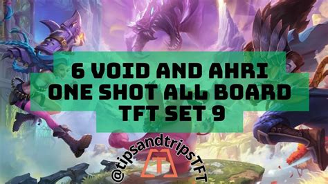 Void And Ahri One Shot All Board Tft Set Youtube