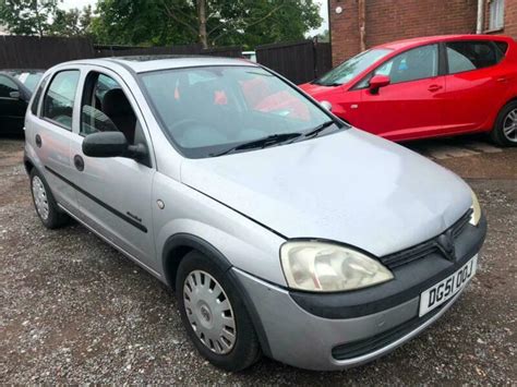 Vauxhall Opel Corsa 1 2i 16v 2001 Comfort 87 000 MILES MOT SEPTEMBER