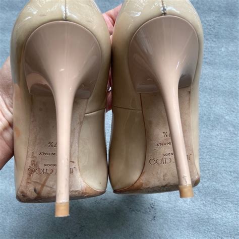 Jimmy Choo Shoes Jimmy Choo Nude Pumps Poshmark