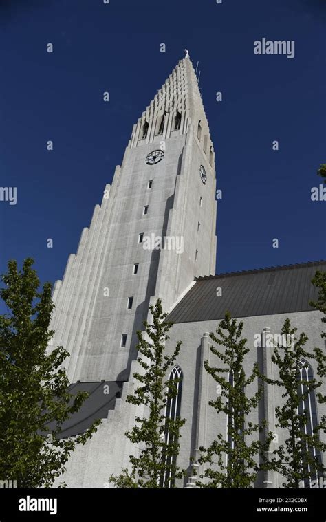 Hallgrímskirkja Largest Church In Iceland Designed To Resemble The